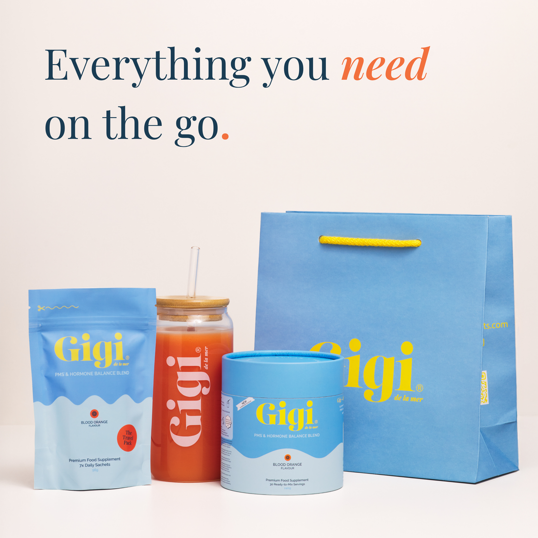 Travel Bundle - Blood Orange
