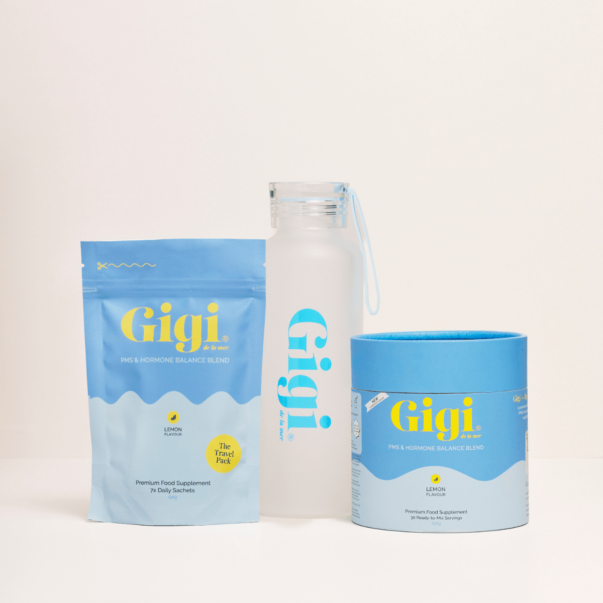 The Gigi Travel Bundle - Lemon