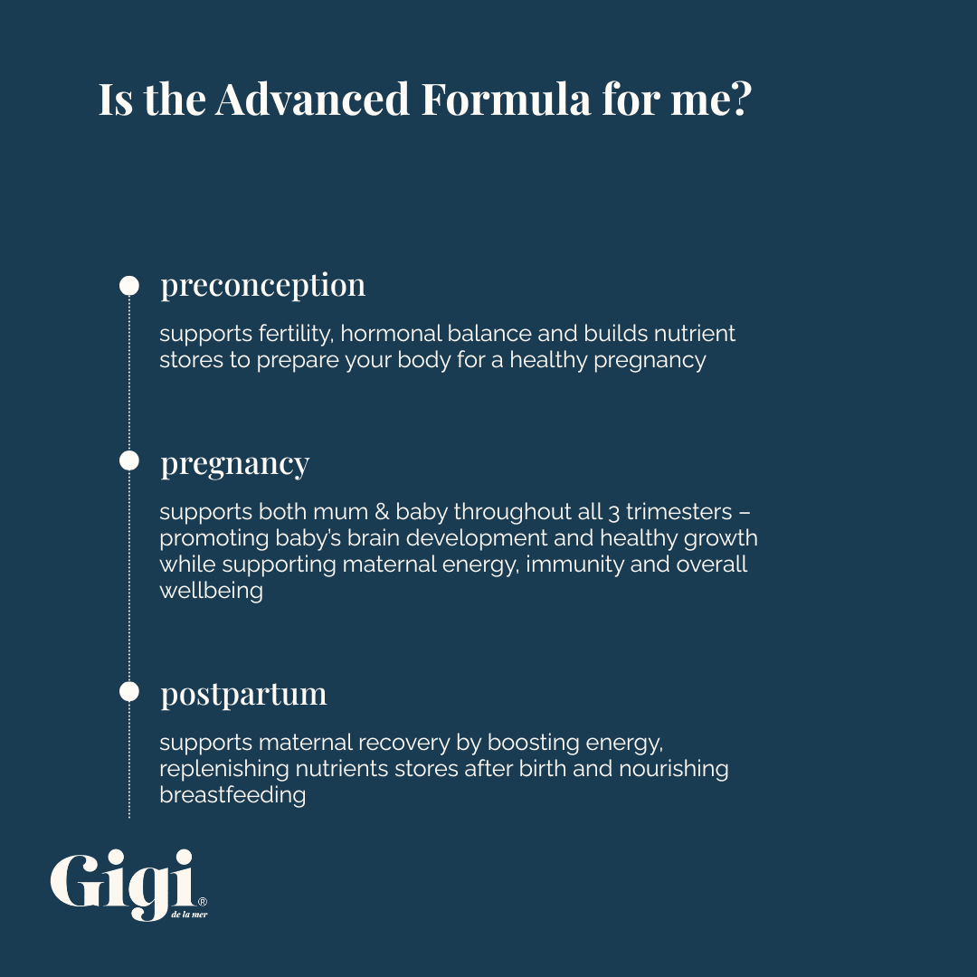 Advanced Pre-conception & Pregnancy Blend